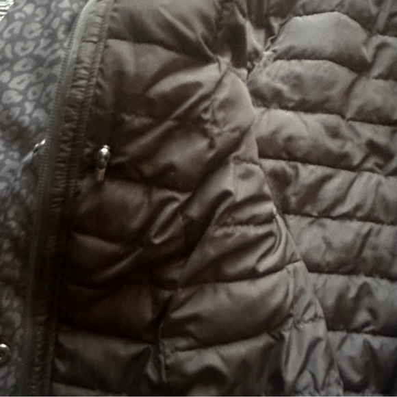 💕Michael Kors leopard Jacket Water Resistant NWT - Picture 12 of 12